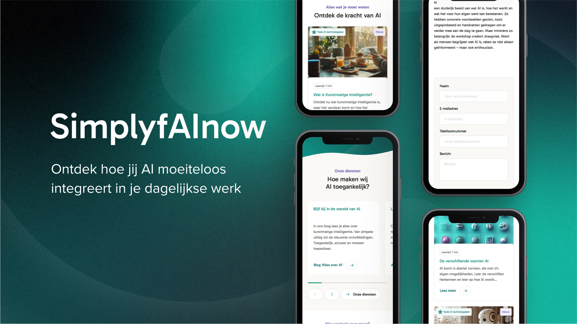 SimplyfAInow ontdek het